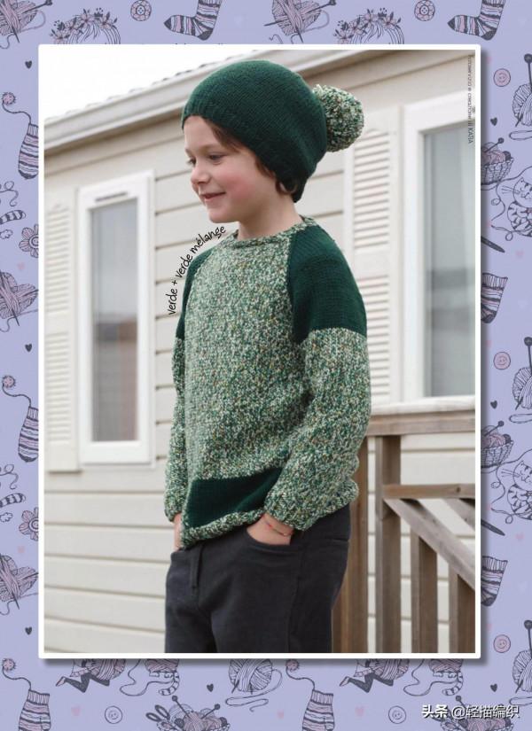 女童絞花套衫,長款高領,可愛漂亮,男童拼色套衫和帽子也很帥 女童絞花套衫,長款高領,可愛漂亮,男童拼色套衫和帽子也很帥