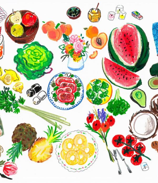 時尚插畫師Damien Florébert Cuypers繪製出隨性而自由的時尚插畫