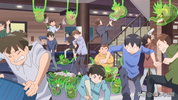 數碼寶貝鬼遊：海蜇獸怕雜草獸，伽馬獸又獲得新的進化