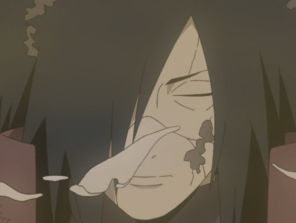 斑活人時期用天礙震星，完全體須佐能乎扛不住，自己會死嗎？