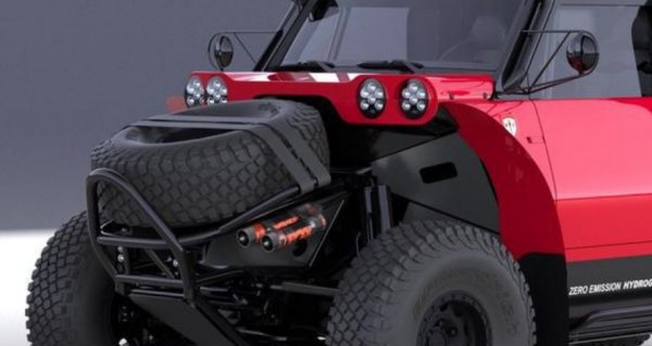 美國“小作坊”打造氫能源皮卡，燃料罐設計成外掛式，你敢開？