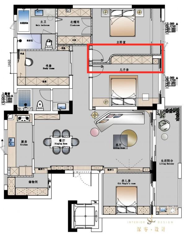 櫃體代替牆體,向主臥借空間,哪怕次臥再小,也能騰出一面大衣櫃 櫃體代替牆體,向主臥借空間,哪怕次臥再小,也能騰出一面大衣櫃