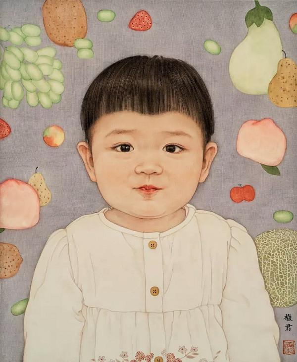 細緻的線條——畫家何馥君工筆人物作品欣賞 細緻的線條——畫家何馥君工筆人物作品欣賞